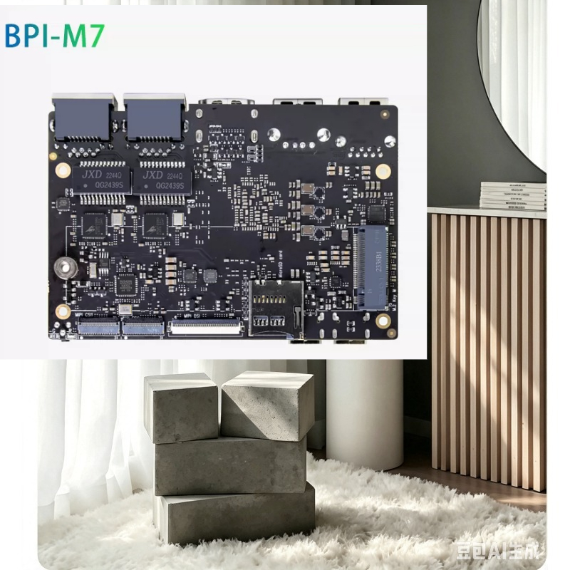 Rockchip Rk3588 Development Board - บอร์ดพัฒนา BananaPi BPI-M7 ชิป RK3588 โซลูชัน